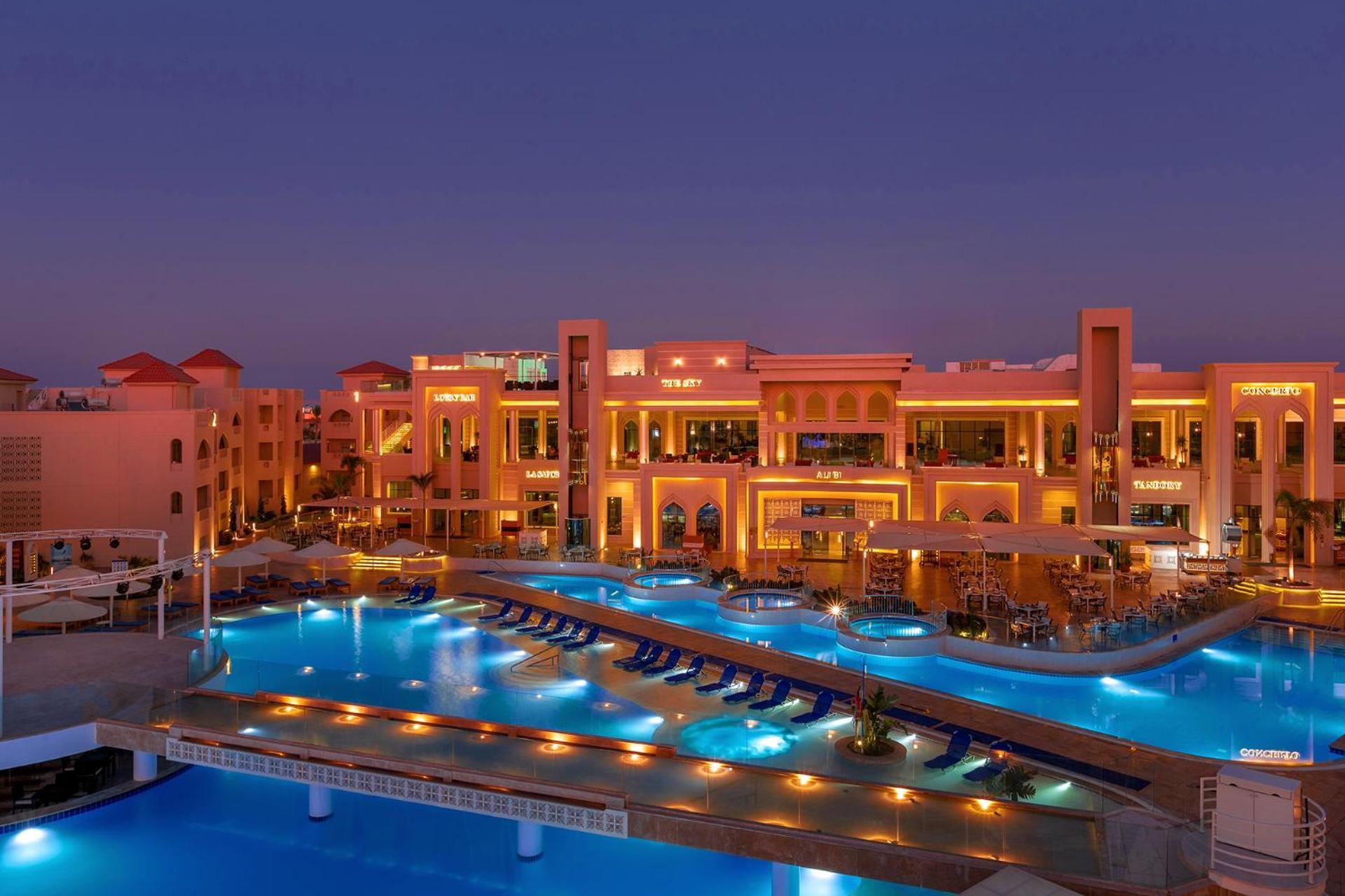 Pickalbatros Aqua Blu Resort - Hurghada Eksteriør bilde