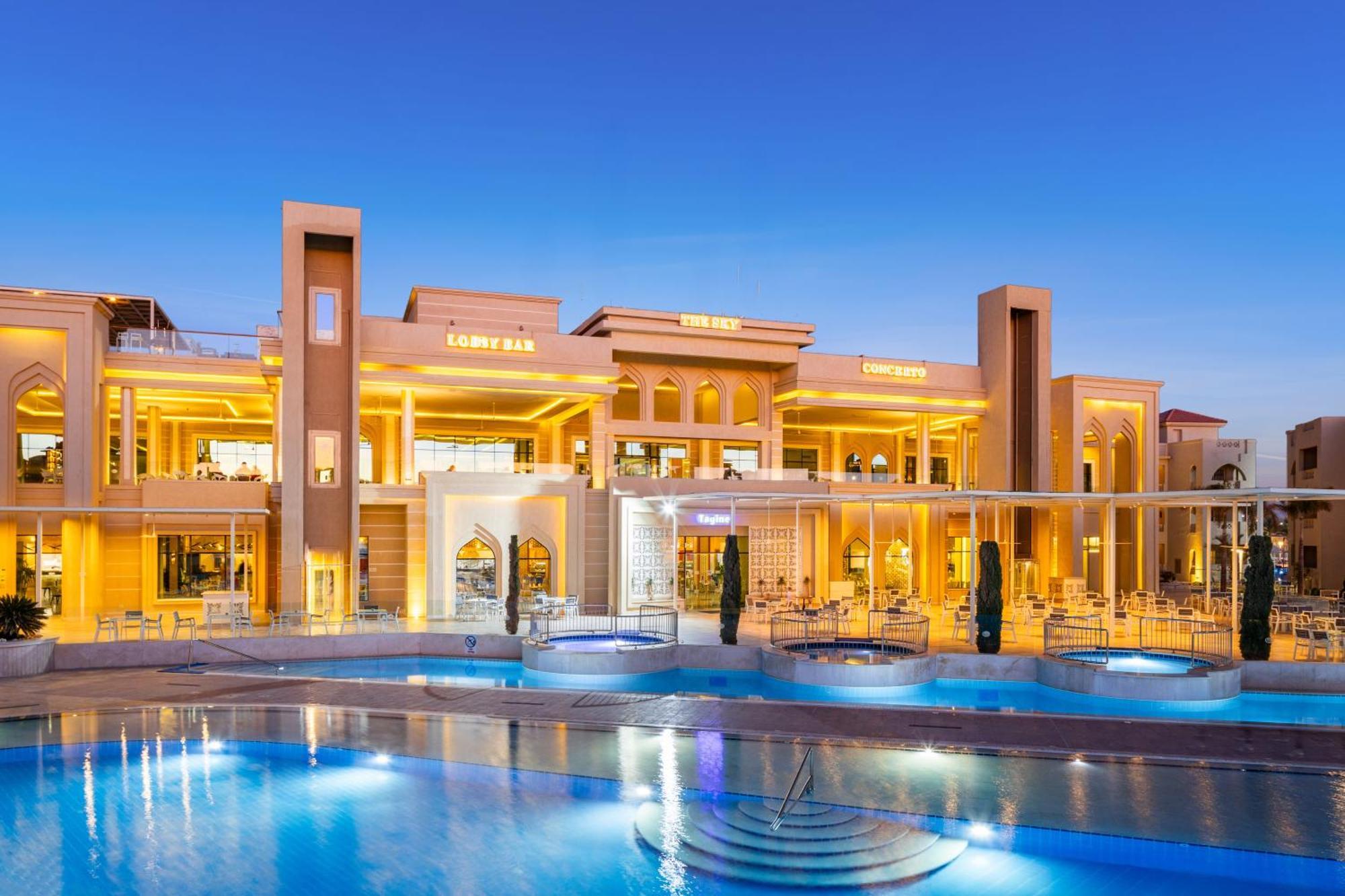 Pickalbatros Aqua Blu Resort - Hurghada Eksteriør bilde