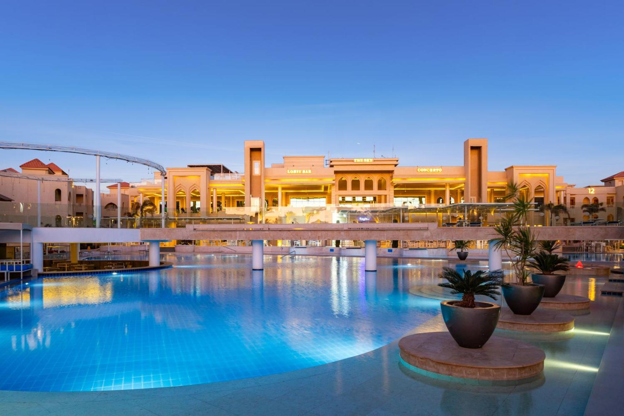 Pickalbatros Aqua Blu Resort - Hurghada Eksteriør bilde